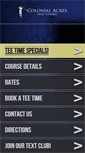 Mobile Screenshot of golfcolonialacres.com